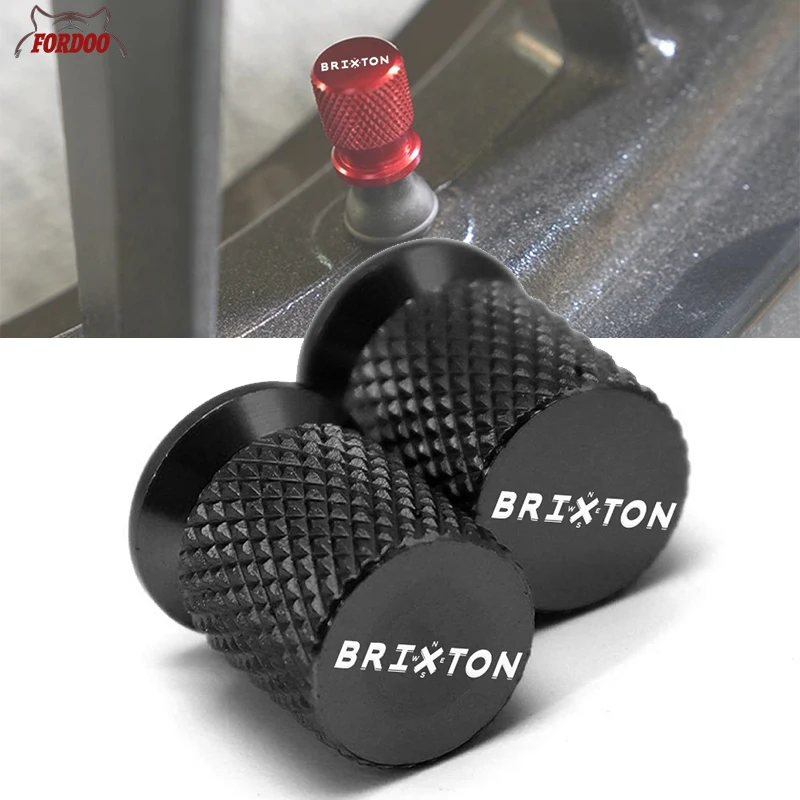 Cubiertas para válvulas de neumáticos de motocicleta, cubiertas para BRIXTON Cromwell 125 250 1200 Crossfire 500 Storr 500 Sunray 125 Felsberg 125