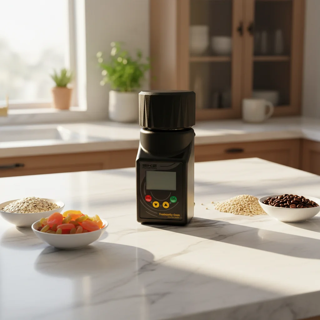 Medidor de Humedad de Granos SKZ111B2 PRO para Café, Cacao, Avellanas, Maíz, Arroz y Otros Granos