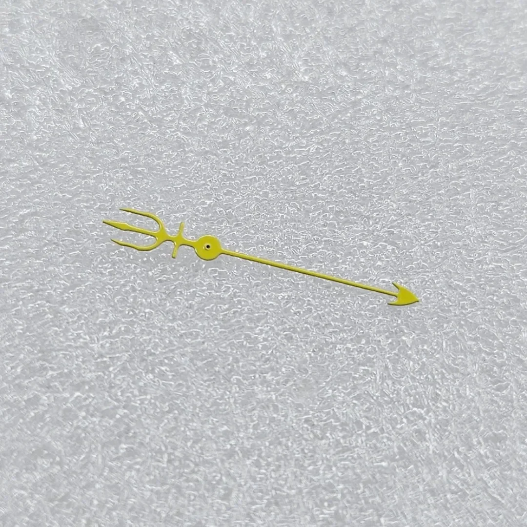 NH35 اليد الثانية مؤشر إنذار ترايدنت إبرة واحدة لا مضيئة تعديل ساعة الملحقات لحركة NH35 NH36