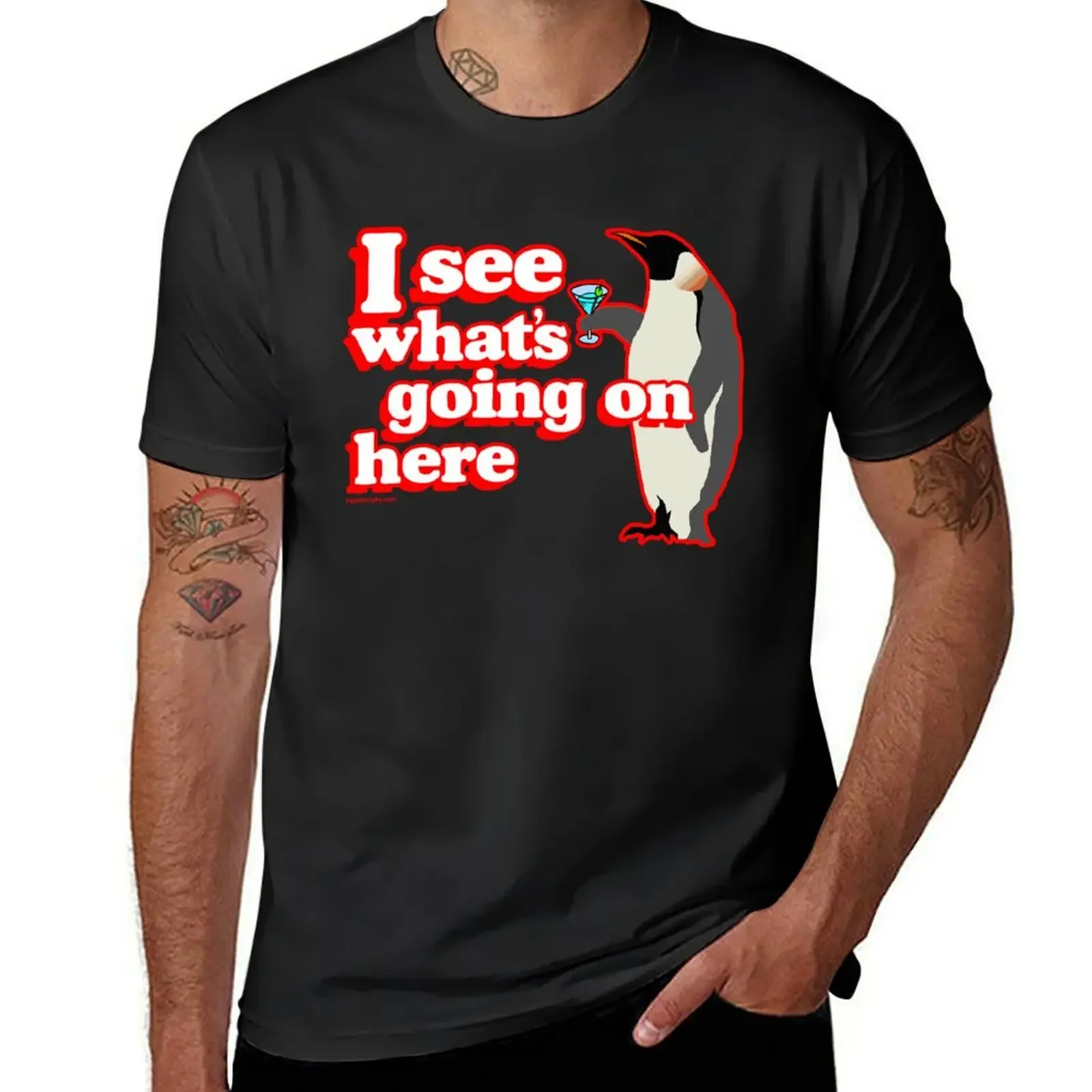 

Drunken Penguin Jealousy T-Shirt sublime anime clothes graphics mens champion t shirts