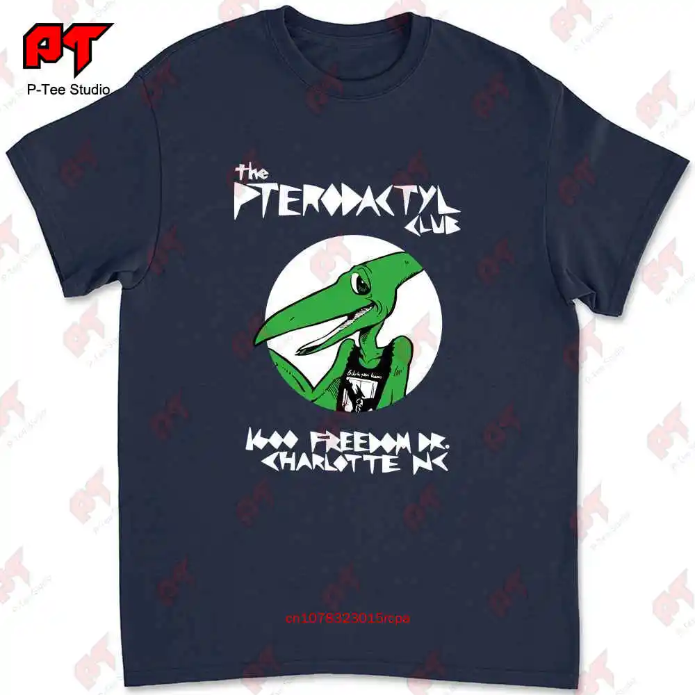 Pterodactyl Club New Black T Shirt C2U5