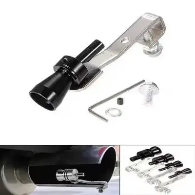 Universal Car Turbo Sound Whistle, Exhaust Muffler Simulator, Motorcycle Exhaust Pipe Sound Booster Accessories