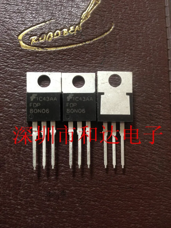 10 unidades FDP80N06