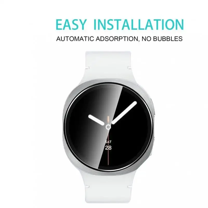 Gehärtete Glasfolie für Samsung Galaxy Watch 9 8 40mm 44mm Displayschutzfolie Einfach zu installierende Schutzfolie für Galaxy Watch 7 8 9 – Detail 6
