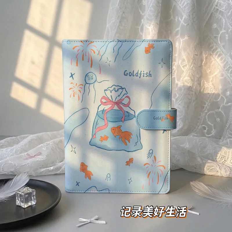 IMYY Fish A5 Kpop Photocard Holder Photo Album PU Photocard Binder Collect Book Album for Photographs Álbum De Fotos Фотоальбом