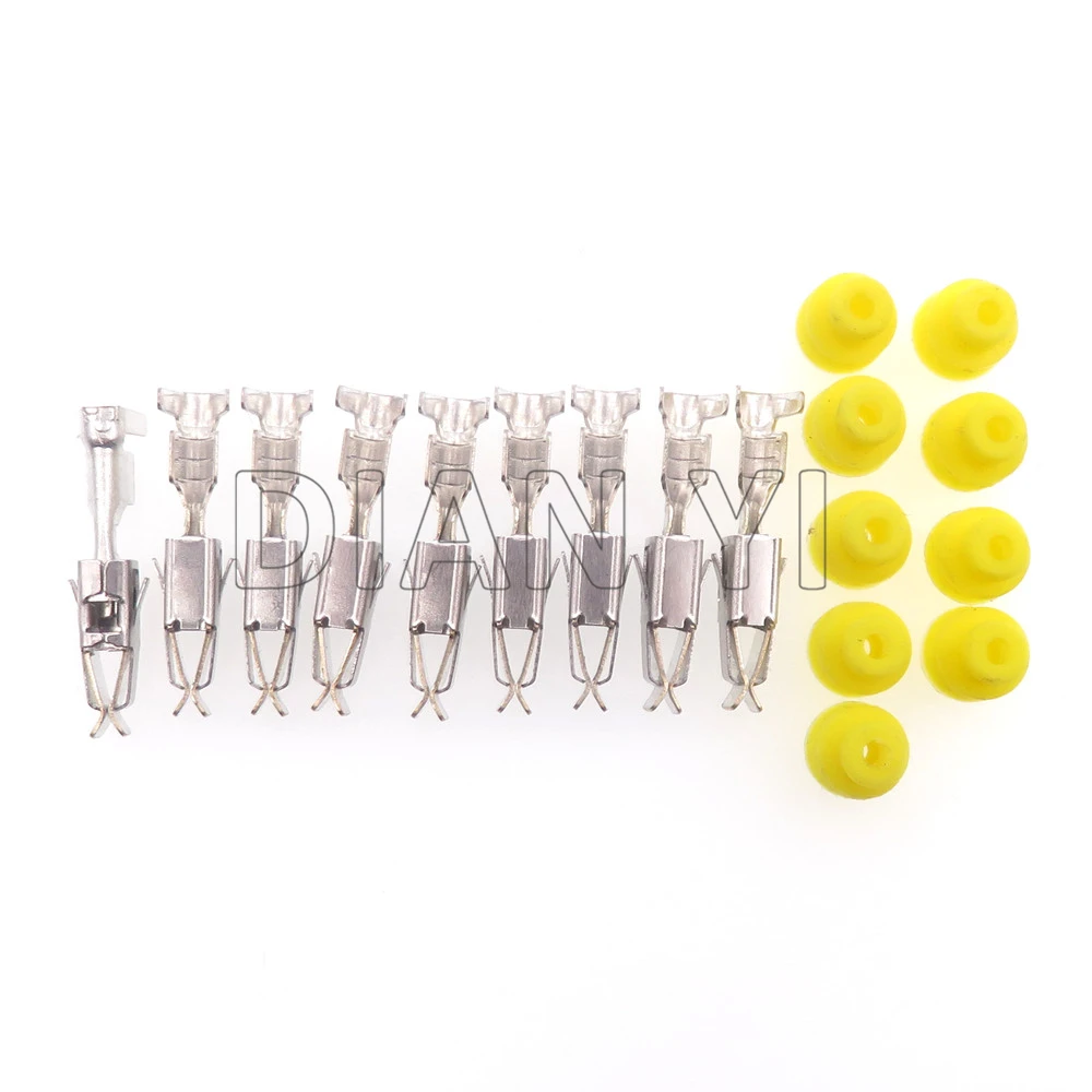1 Set 9 Way AC Assembly Automobile Accessories Car Wire Harness Waterproof Socket With Cables Auto Connector Assembly