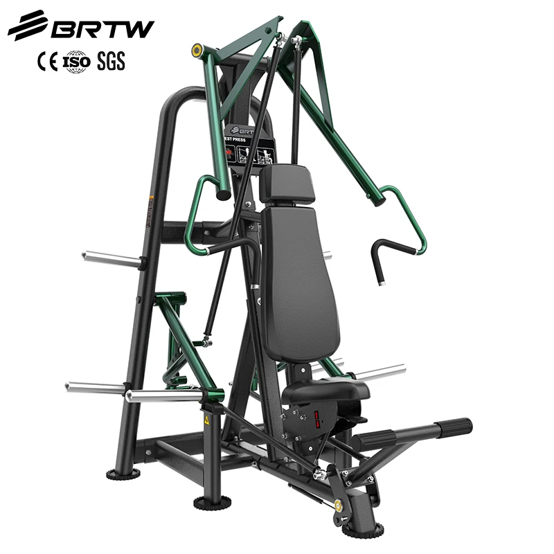 

High Quality Commercial Incline Chest Press Gym Fitness Equipment Machine Plate Loaded Strength Chest Gym Machines