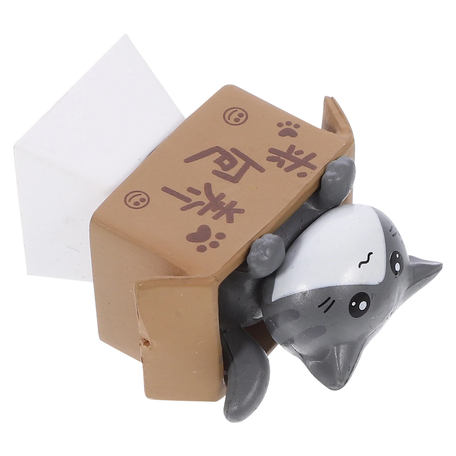 Cat in Cardboard Box R4 Profile DIY شخصية لوحة المفاتيح الميكانيكية Keycap Pbt المواد دائم هدية حفلة عيد ميلاد لعبة جائزة #2