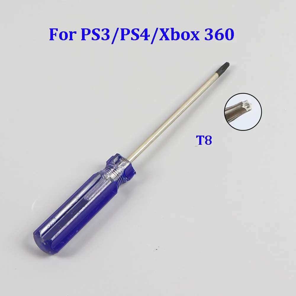 1PCS Security Screwdriver for Xbox 360/ PS3/ PS4 Tamperproof Hole Repairing Opening Tool Screw Driver Torx T6 T8 T10