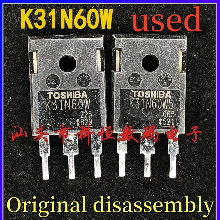 5-10pcs Genuine Original disassembly K31N60W5 K31N60W K31N60X MOS TO-247