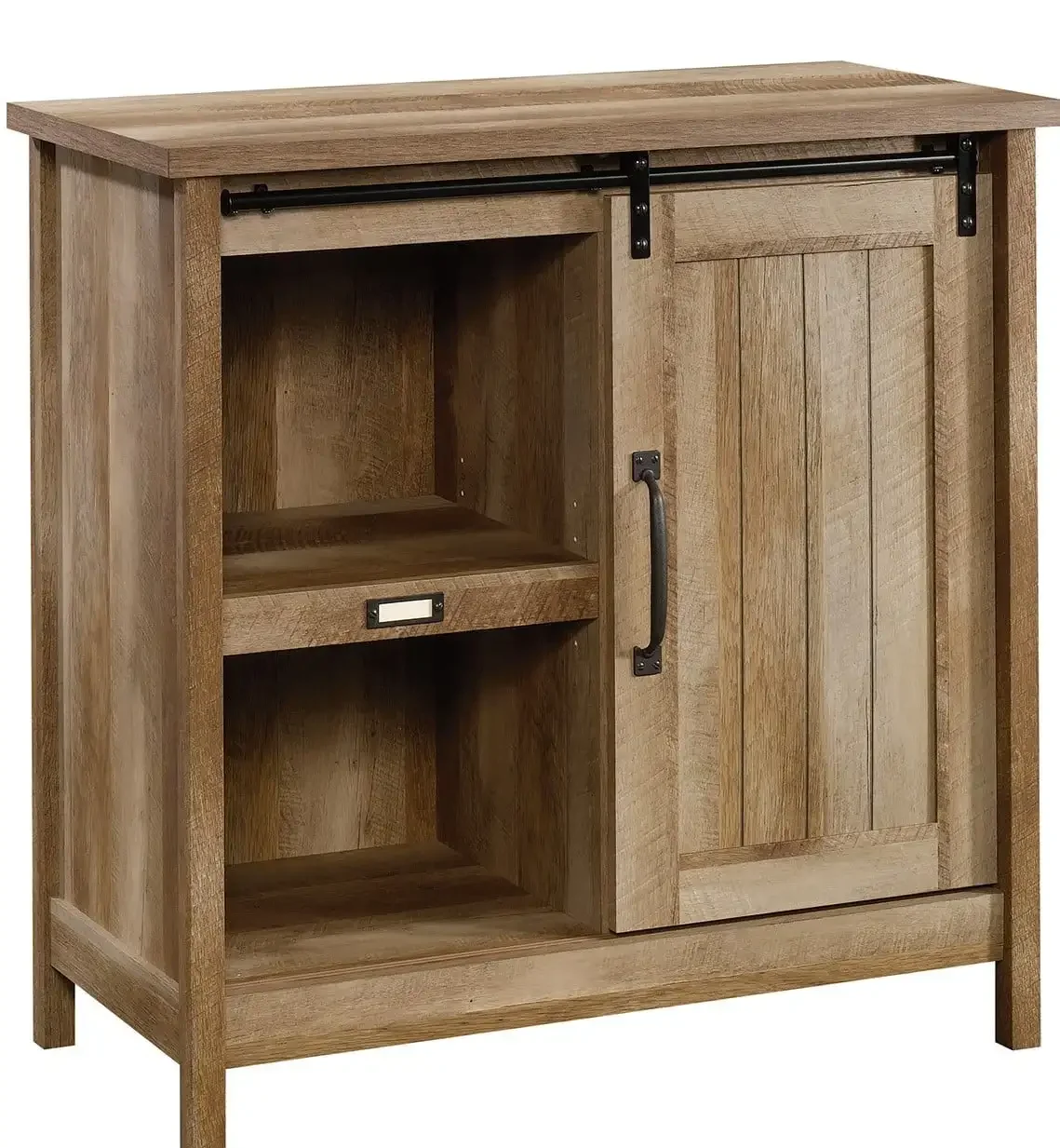 Indoor Storage Accent Cabinet Organizer, Craftsman Oak Finish for Living Room, Bedroom, Home