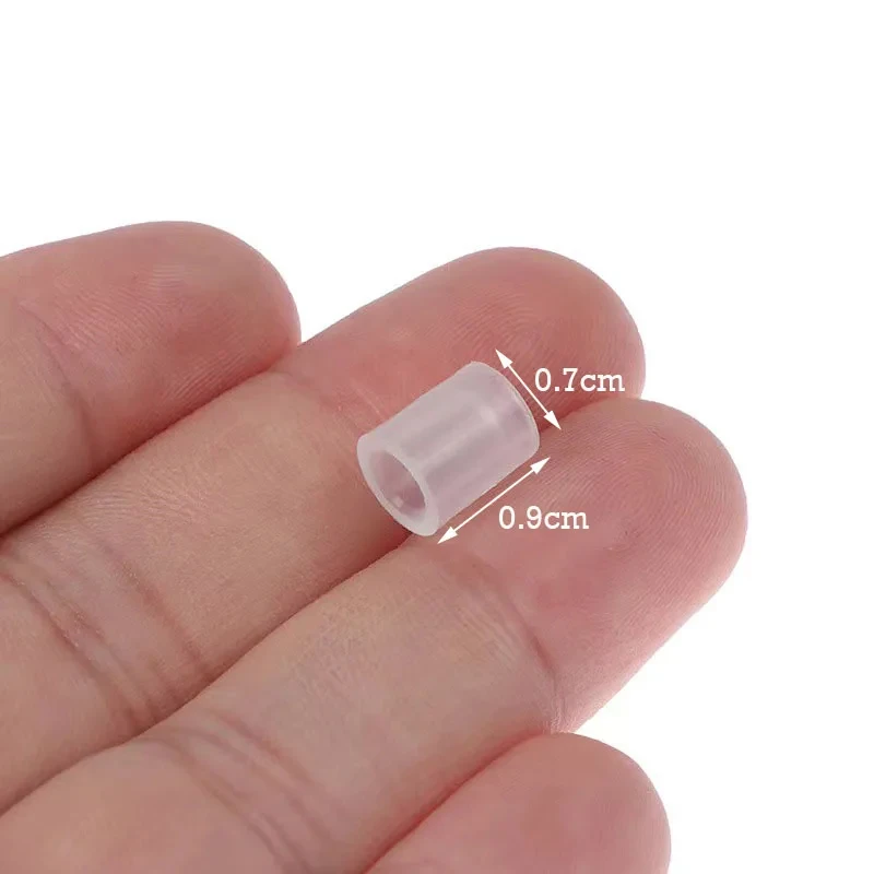 500pcs/lot Perfume Syringe Conversion Head Plastic Needle Tube Adapter Portable Perfume Dispenser Tool Perfume Adapter Dispenser