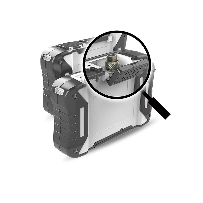 NK4300 OTDR Optical Time Domain Reflectometer 1310 1550 1625 1650nm Active Fiber Live Test with 400x Fiber Inspection Microscope