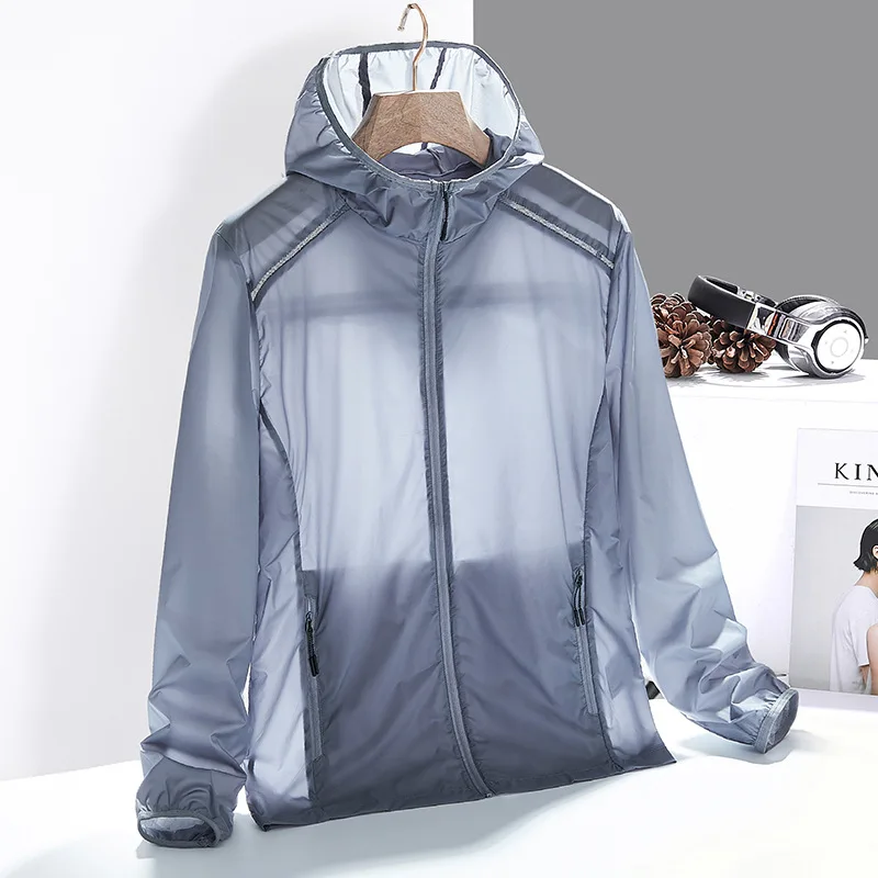 

Outdoor Sun-protective Clothing Ultra-thin and Breathable Summer Sports Running Fishing Skin Care Beach Sun-protective Outerwear