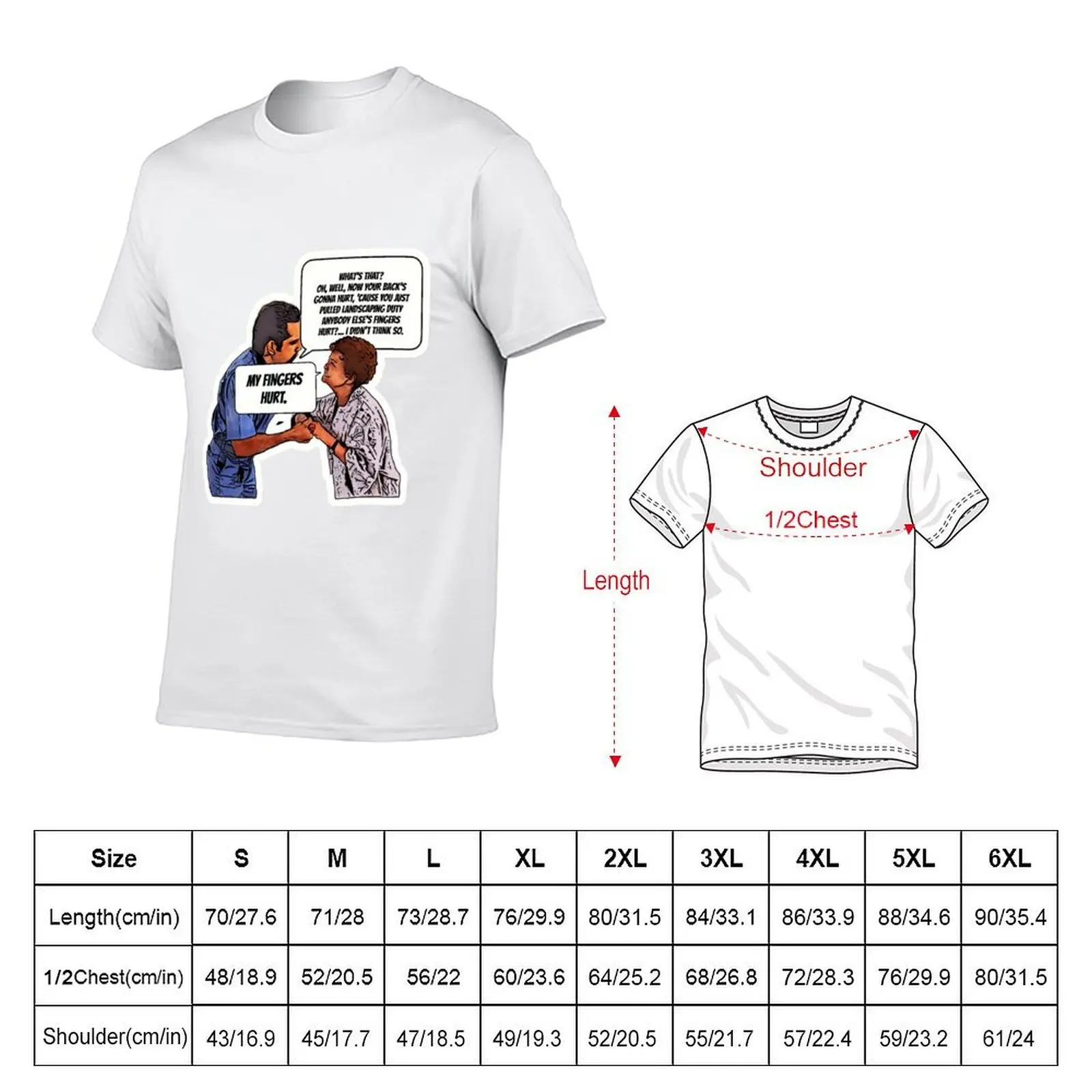 Nursing home orderly- my fingers hurt T-Shirt g man t shirts for men anime tshirt man t shirts for men T-shirt