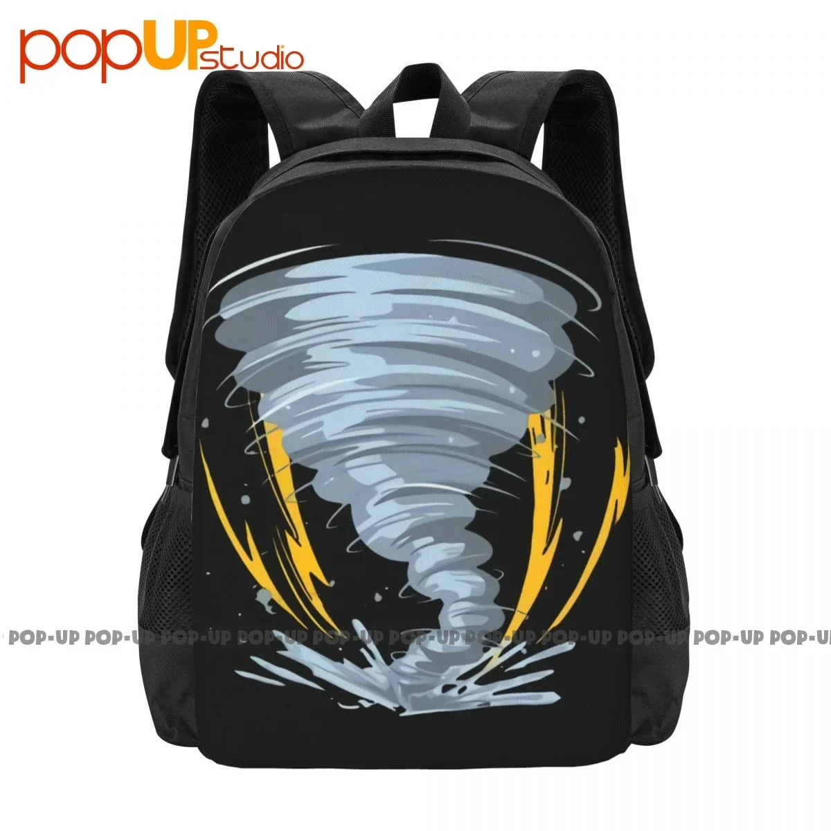 

Tornado Storm Bolt Hurricane Backpack Large Capacity Fashion Schoolbag Gym Tote Bag Outdoor Running