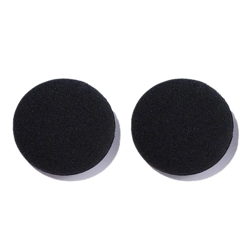 2Pcs 35mm 40mm 45mm 50mm 55mm 60mm 65mm Headphone Replacement Foam Pad Ear Pad Sponge Earplugs Headset Personalized Cap Earphone