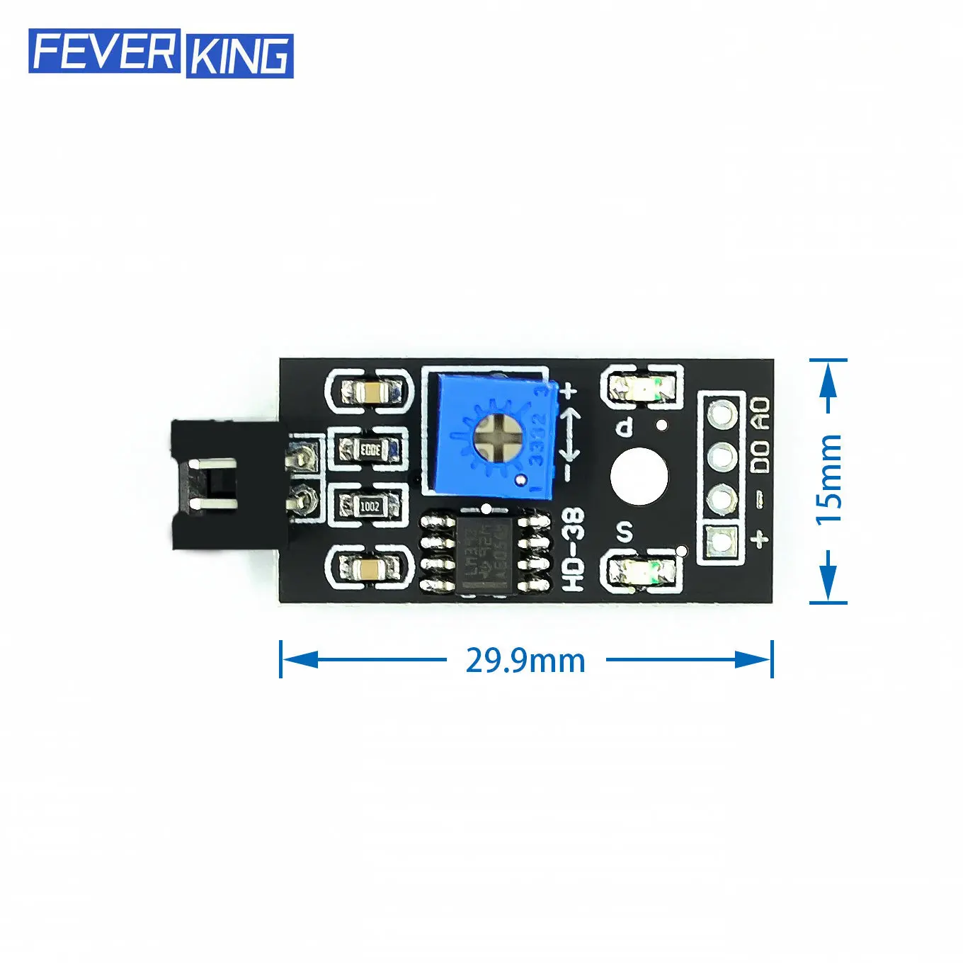 Soil Moisture Sensor and Soil Detector Module Soil Moisture Test Soil Humidity Test Corrosion Resistance Probe for Arduino