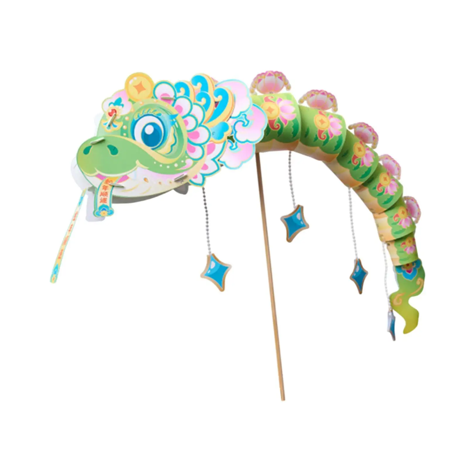 Set de Faroles de Serpiente DIY 2025, Farol Colgante para Festivales, Adorno de Serpiente Bailarina