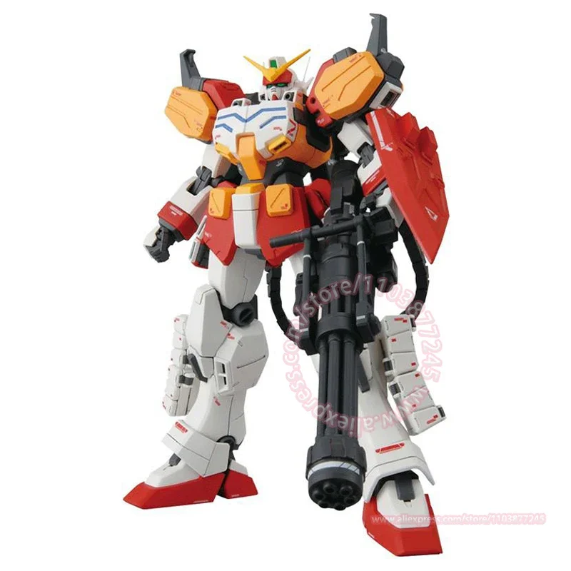 BANDAI Gundam Heavyarms EW MG 1/100 Giocattoli assemblati Figure alla moda Ornamenti per il desktop Modelli periferici Bambole mobili presenti