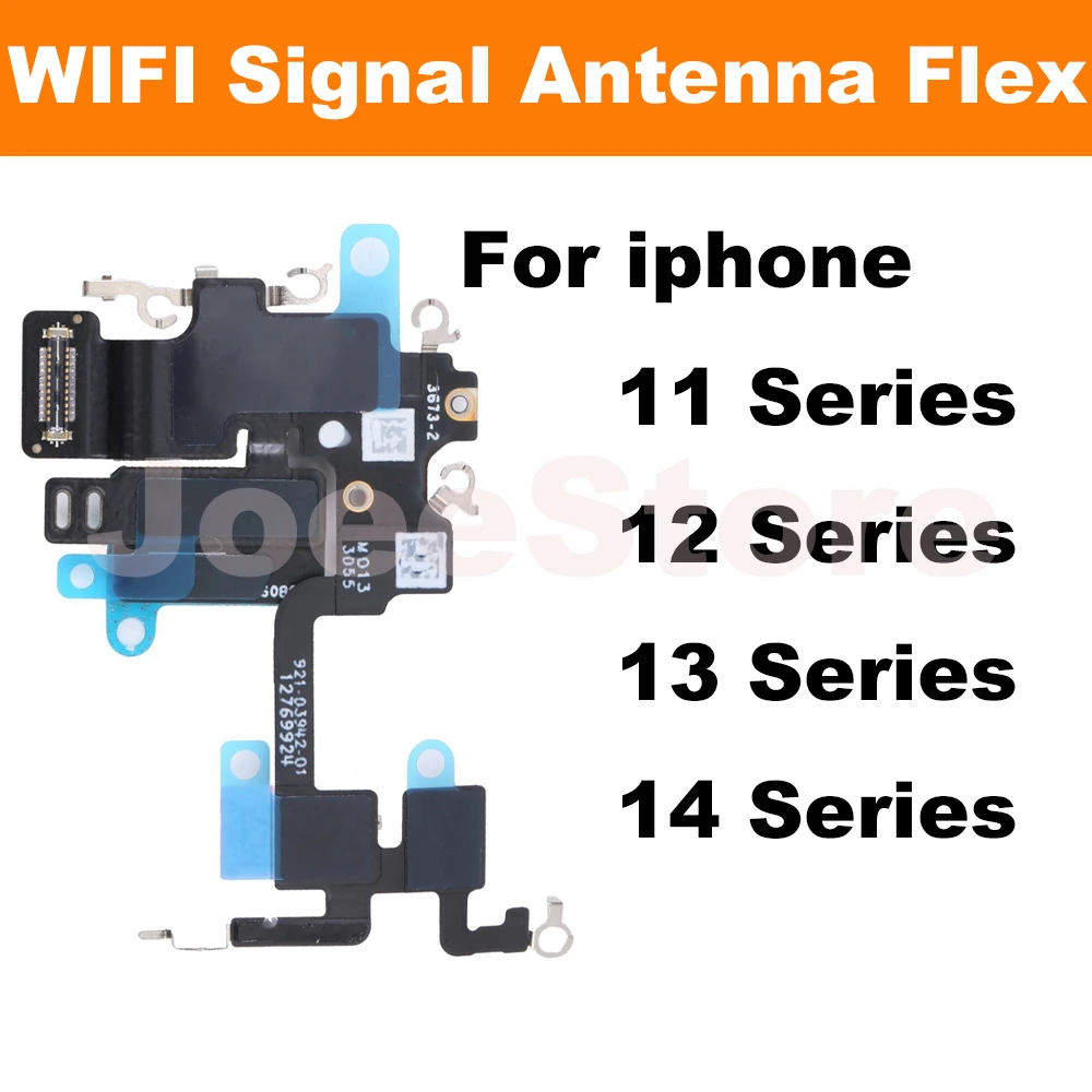 1pcs Wifi Antenna Flex Cable for iPhone 14 13 12 11 Pro Max Plus Mini Wi-Fi Signal Flex Cable Receiver Ribbon Replacement Parts