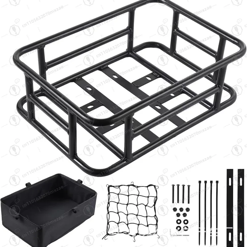 Il cestino posteriore della bicicletta può essere utilizzato per il trasporto di animali da picnic, lo shopping o il trasporto di merci.