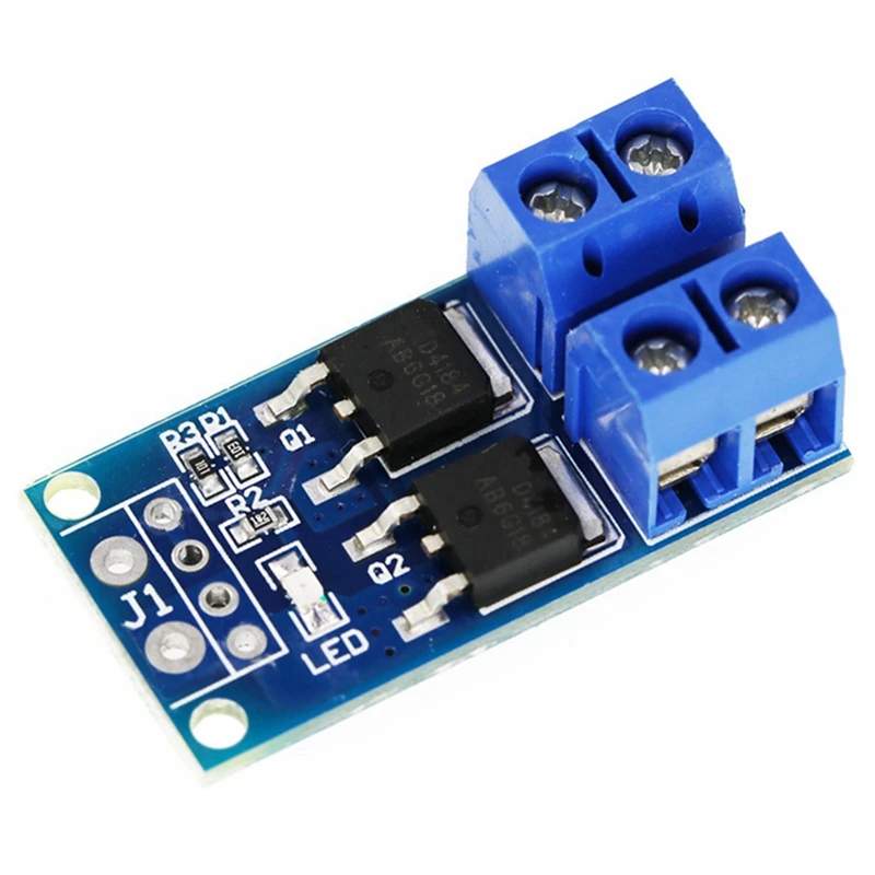 20 PCS DC 5V-36V 15A(Max 30A) 400W Dual High-Power MOSFET Trigger Switch Drive Module 0-20Khz PWM Adjustment Electronic