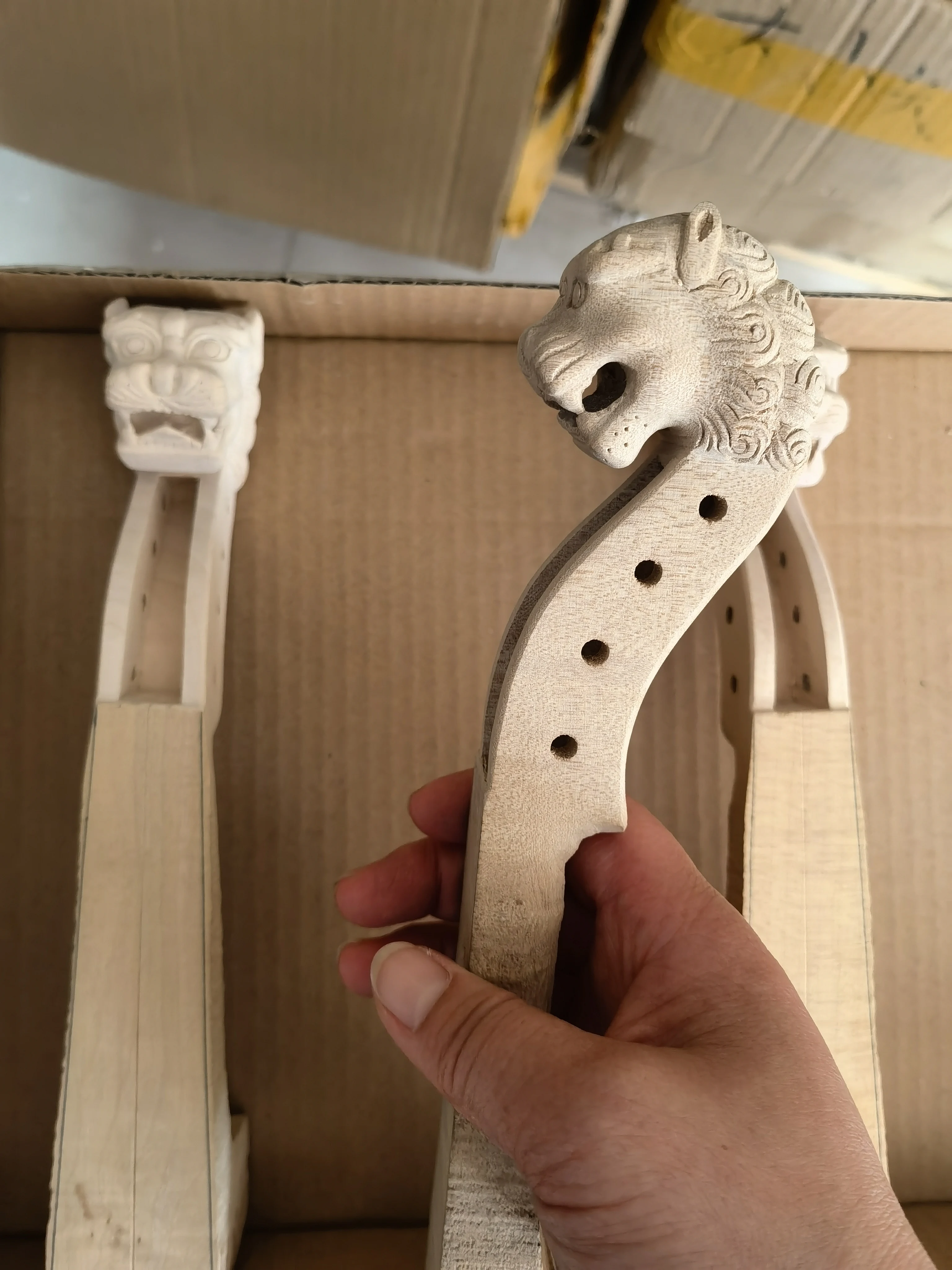 tete-de-violon-4-4-manche-de-violon-en-erable-sculpte-a-la-main-remplacement-du-lion-de-qualite-superieure