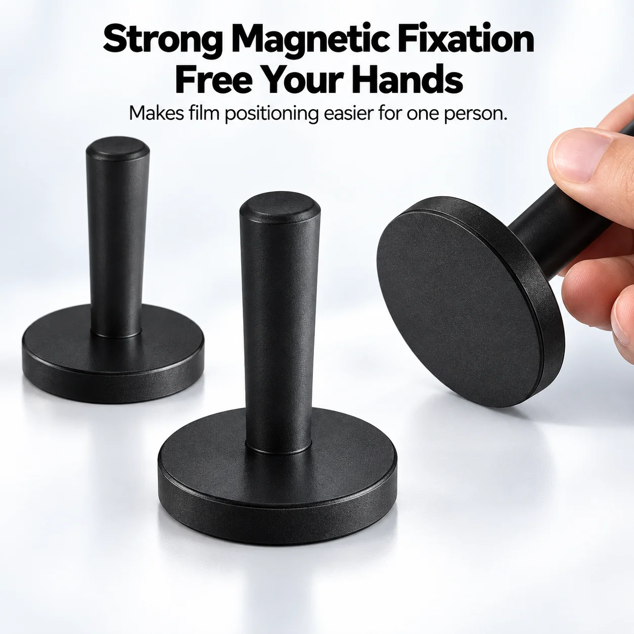 3Pcs Vehicle Car Wrap Gripper Magnets Vinyl Film Install Fix Tools Foil Holder Strong Magnet Holder Car Wrapping Tools
