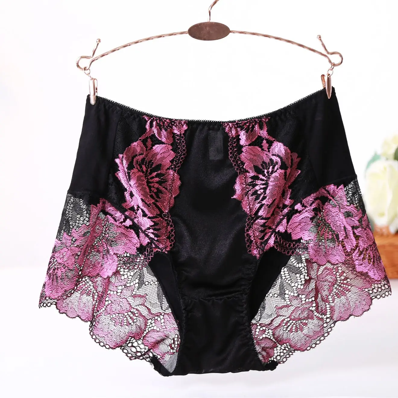 2pc Plus Size 4XL 120kg Seamless Women Hollow Out Panties Underwear Comfort Lace Briefs Female Sport Panty Soft Lady Lingerie