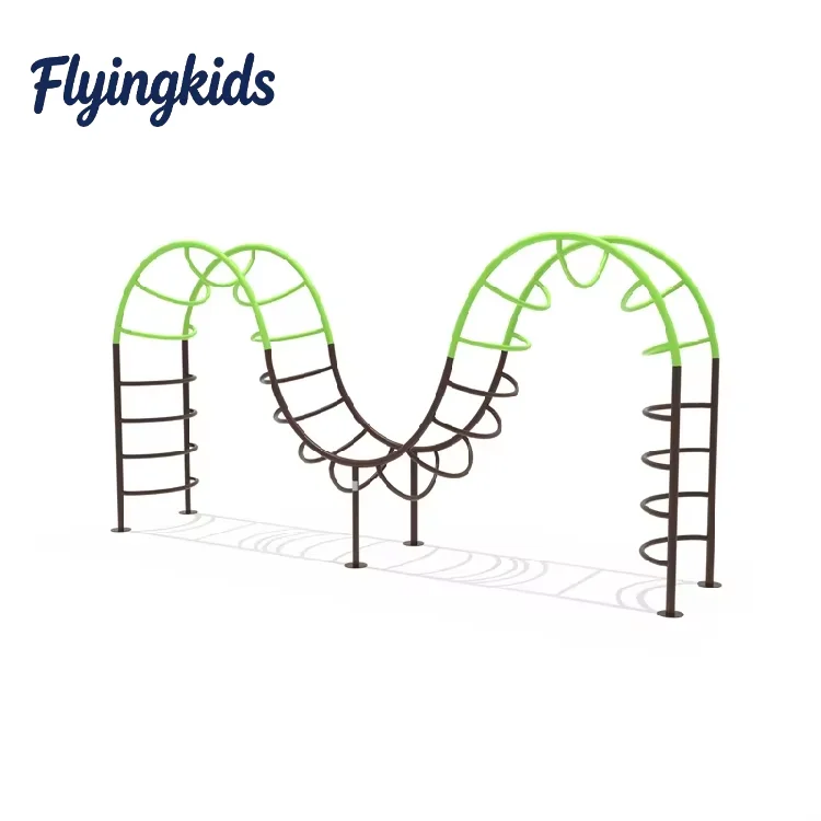 Steel Outdoor Gym Exercise Parallel Bars Fitness Equipment for Children Climbing Playground