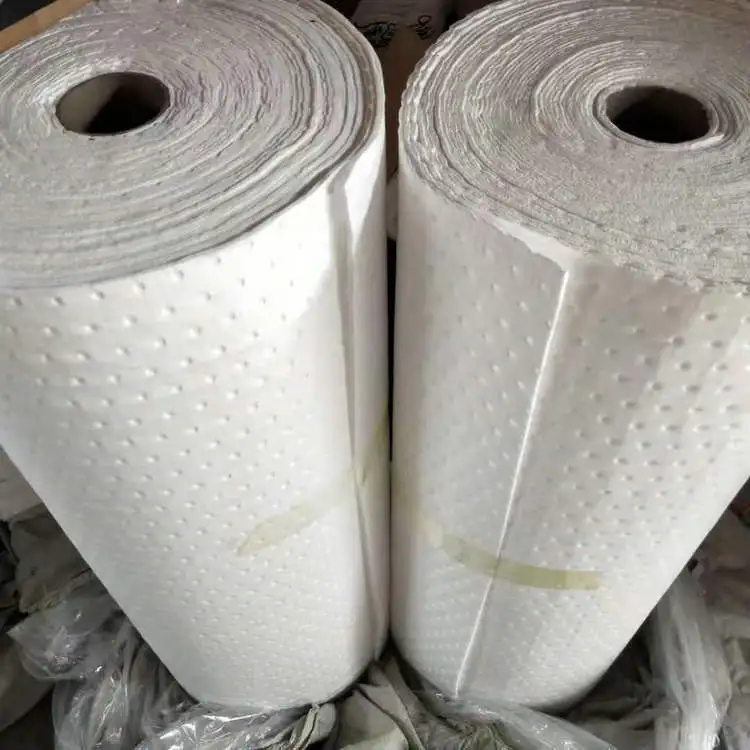 Industrial Environmentally Friendly Oil and Water Absorbing Roll Tear Line Composite Pressure Product