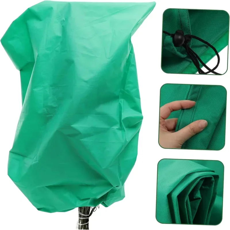 

Against Cold Bags Tree Winter Warm Cover Yard Garden Green Plant Cover New Winter Warm Cover Non-woven Fabric Frost Protection