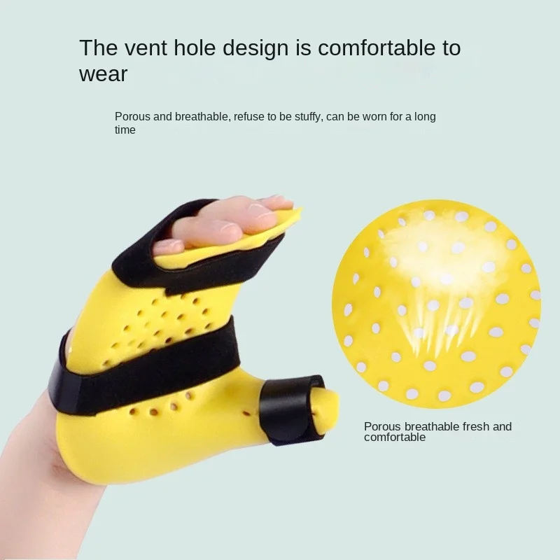 

2 шт., реабилитационный сепаратор для рук, ортез на запястье, шина для разделения, гибкий палец, удлинение спамаса, тренировочная доска для пальцев