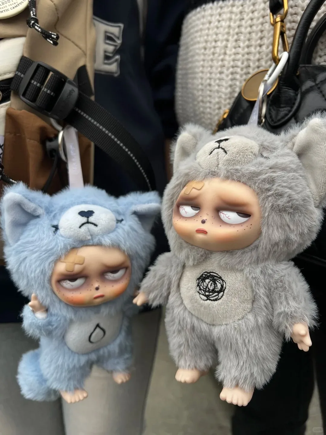 حقيقية الساخن أكمام Grumpipi سلسلة صندوق أعمى لعبة الفينيل لطيف أنيمي عمل الشكل الدمى حقيبة قلادة سطح المكتب حلية جمع