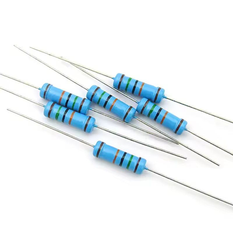 20PCS 2W 1% Metal Film Resistor 2W 1Ω - 4.7MΩ 1 4.7 10 47 100 200 220 300 330 470 680 910 1K 2.2K 4.7K 10K 15K 100K 470K 1M ohm - Image 3