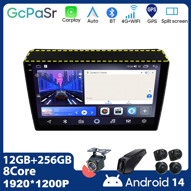 

For Fiat Ducato 3 for Citroen Jumper 2 Android Auto Car Radio Multimedia Video Player GPS Navigation Carplay QLED BT WIFI DVD