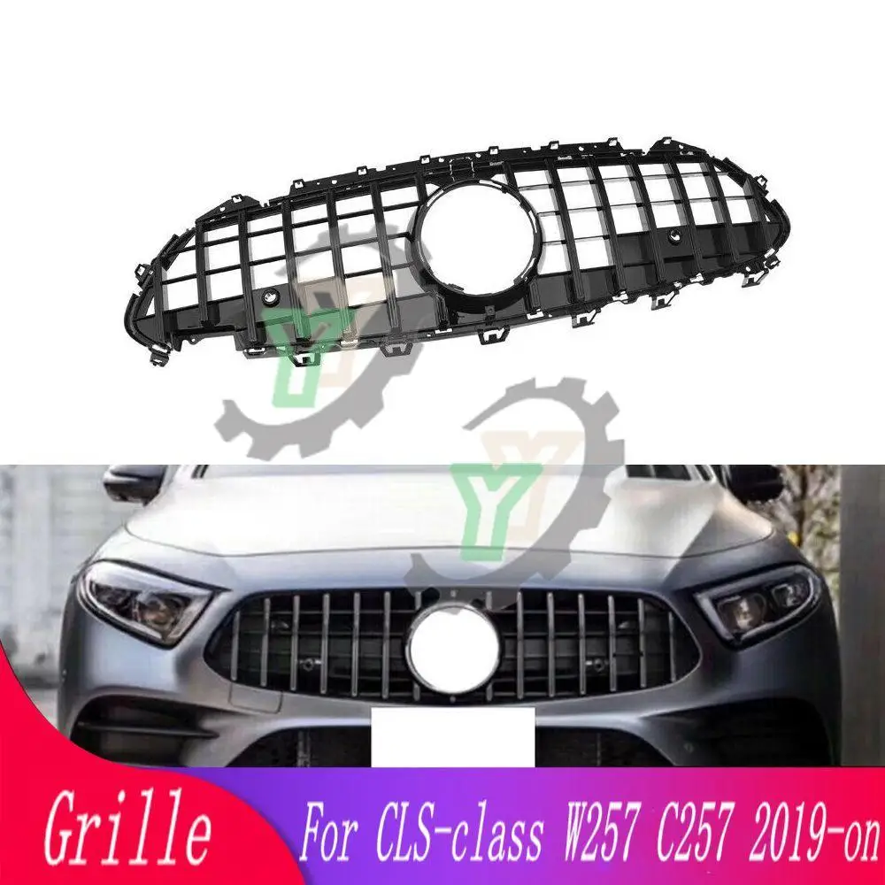 

C257 Grill For mercede CLS Class W257 Facelift Car Front Grille For CLS300 CLS350 CLS450 CLS53 CLS400 CLS500 2020 2021 2022 2023