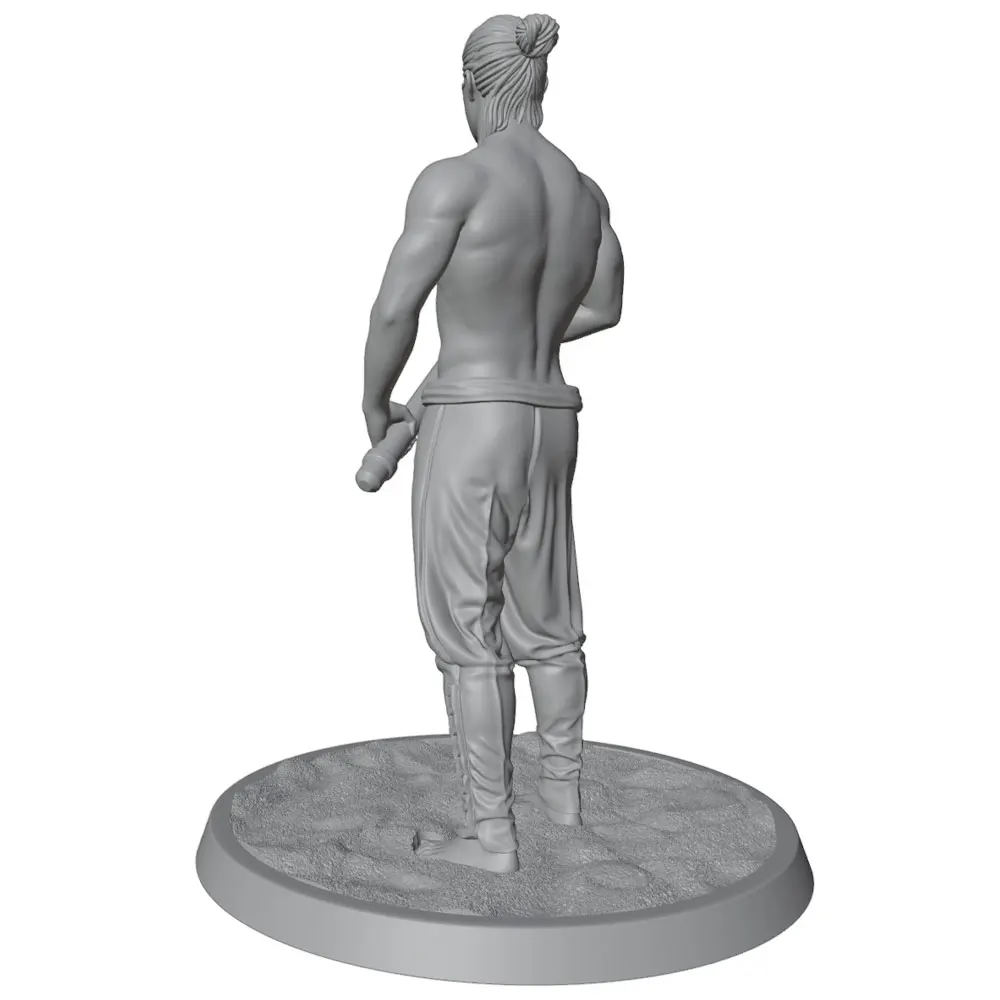 Figura de resina sin pintar marinero pirata para gatos y perros - imagen 3