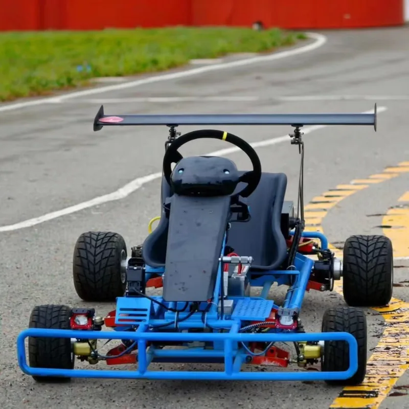 أداء سباق كارت الانجراف الكهربائي للطرق الوعرة في الهواء الطلق 120 كم/ساعة أقصى قدرة تحميل 200 كجم للبالغين #1