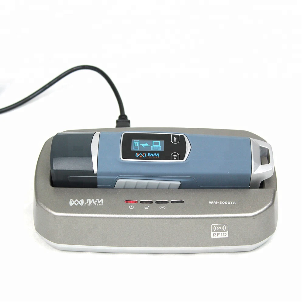 Sistema de recorrido de guardia de seguridad JWM, V8 compatible con lectura remota de tarjetas 2,4 G y lectura de 125 KHZ