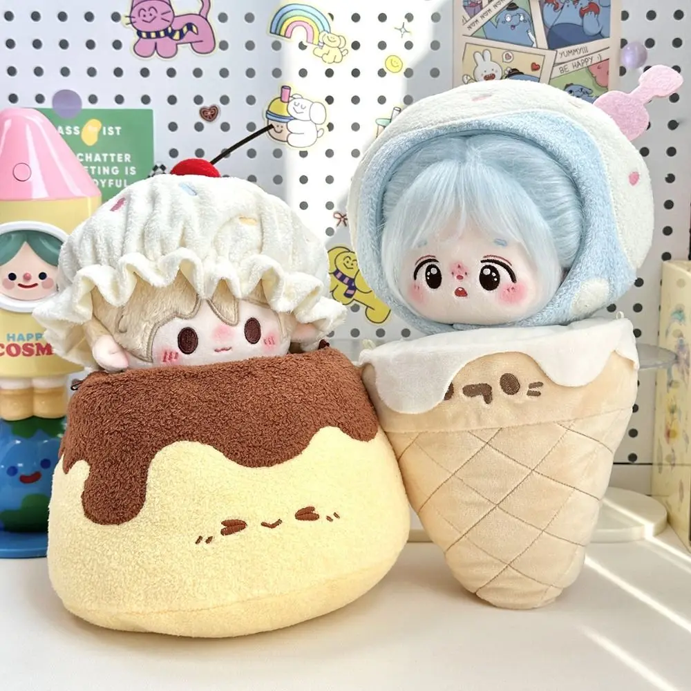 

Dessert Party Series 20cm Doll Clothes No Attribute Set Versatile Style Cotton Doll Dress 20cm Size Cute Design