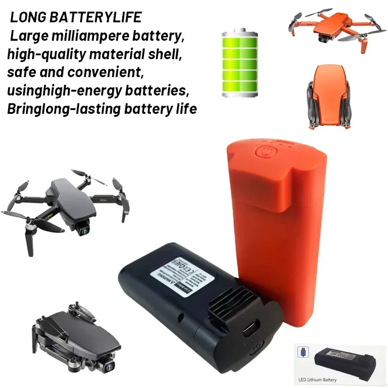 

NEW 7.4V 3000Mah V168 GPS Brushless RC Drone Battery/Propeller V168 GPS Drone Battery V168 PRO MAX Drone Battery