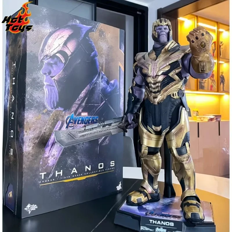 In Stock  Genuine HOTTOYS HT Marvel MMS529 Avengers 4 Thanos 3.0 Action Figure Model Toys Gifts