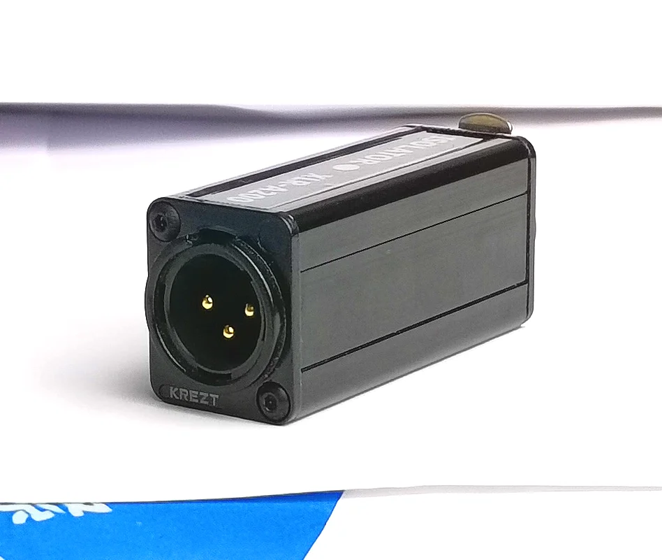 Professional XLR Audio Isolator, Current Noise Reduction Filter, Mixer Microphone, Anti-interference A200