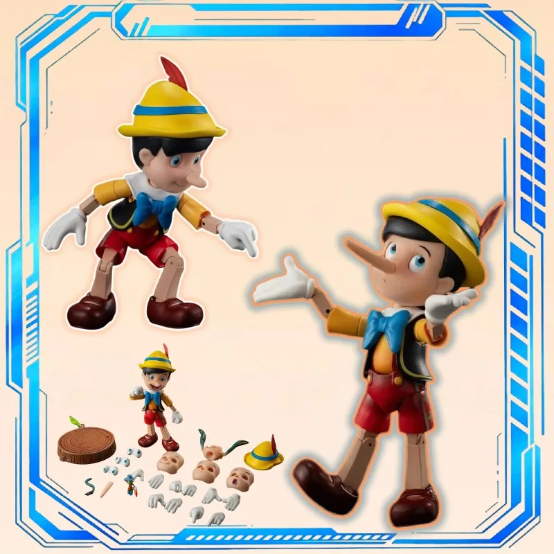 

In Stock Dasin Model Great Toys GT The Adventures of Pinocchio Metal Joints 12cm/4.8in Action Figure
