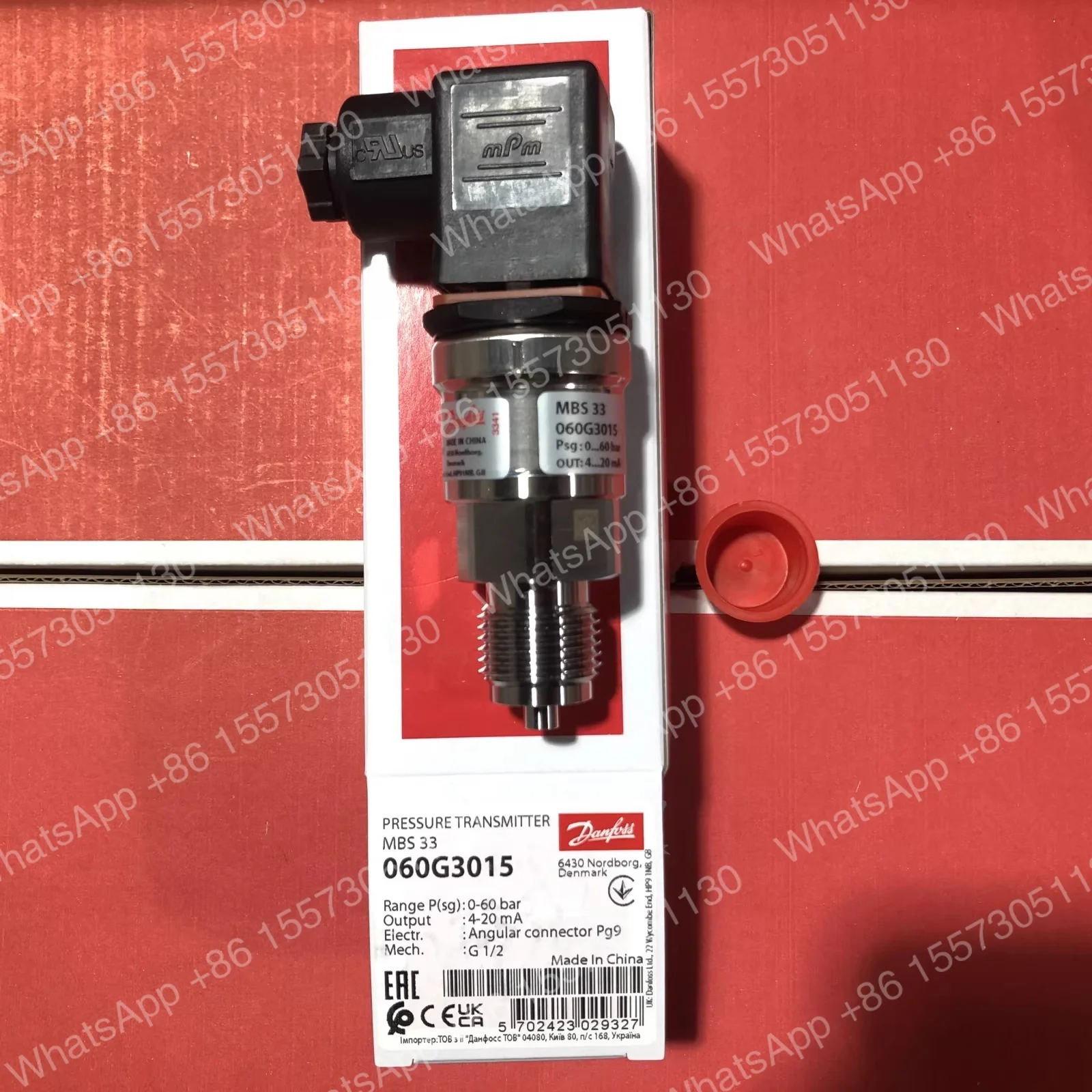 New MBS33 pressure transmitters: 060G3014, 060G3015, 060G3016, 060G3017, 060G3018, 060G3019, 060G3036, 060G3040