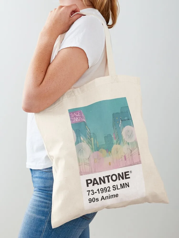

PANTONE 90s Anime (4) Tote Bag Large bags for women Big bag Canvas bag tote women