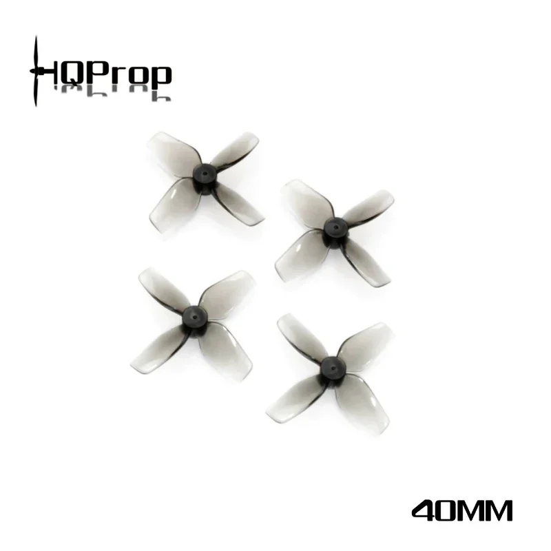

10Pairs(10CW+10CCW) HQPROP 40MMX4 40mm 4-Blade 1.6inch PC Propeller 1.5mm 1mm for RC FPV Freestyle Tinywhoop Micro Drones