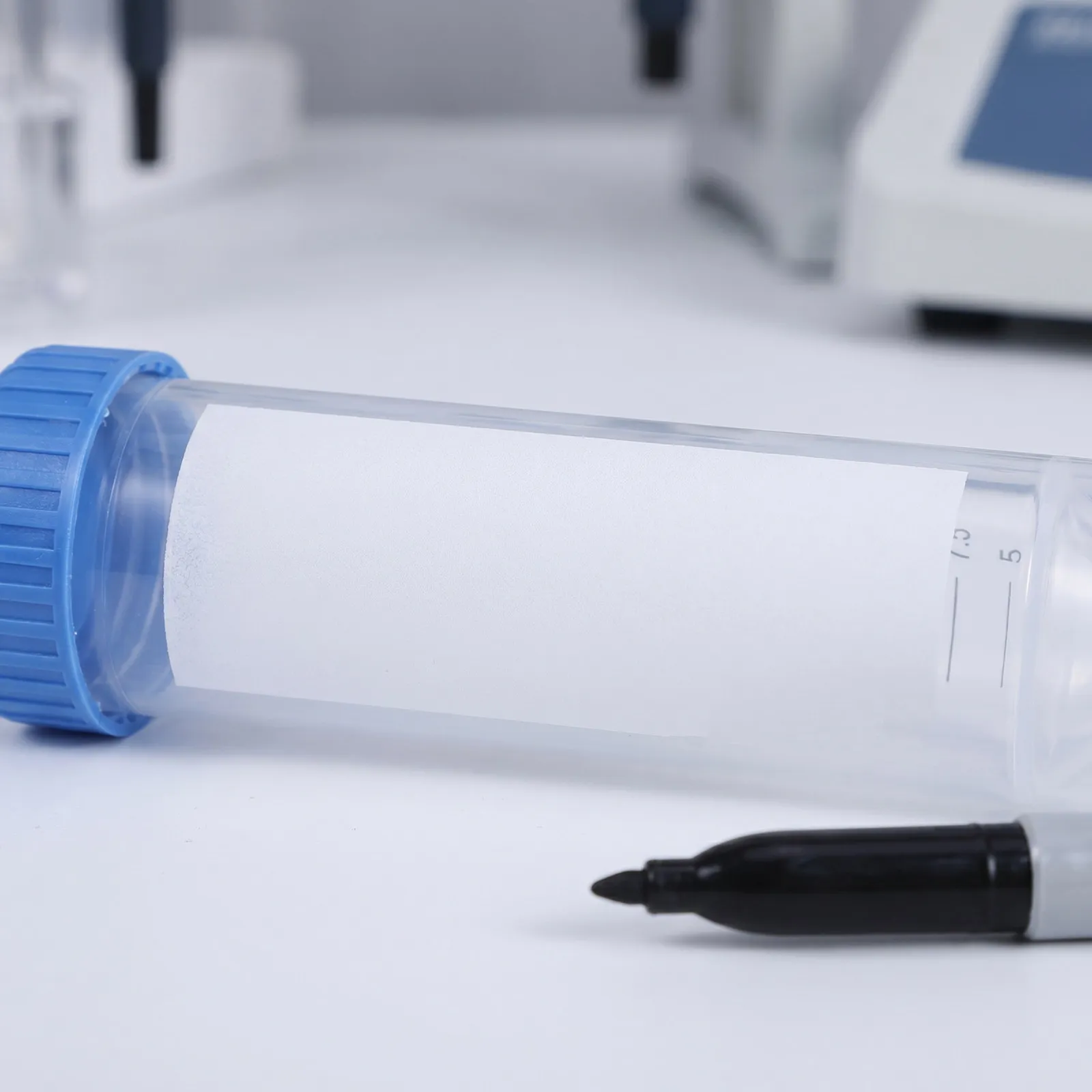 25Pcs Laboratory Centrifuge Tubes High Transparency 50Ml Polypropylene Conical Leakproof Screw Caps Science Experiment Test